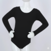 Body de Algodón Manga Larga (sin broche)
