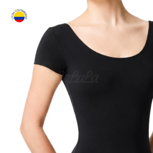 Alternative view of Leotard Clásico Manga Corta Lalala