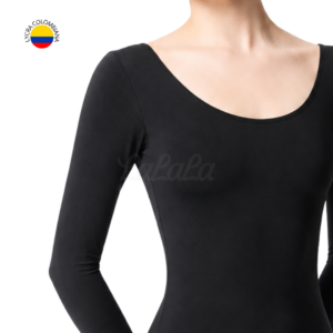 Alternative view of Leotard Clásico Manga Larga Lalala