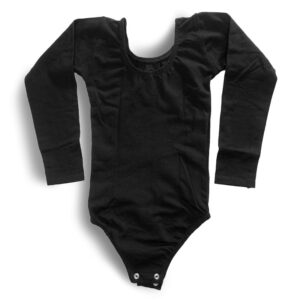 Body de algodón manga larga (con broche)