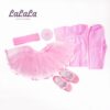 Conjunto de Ballet Tutú Rosa Niña