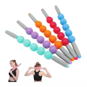 Rodillo Masajeador de 5 Ruedas