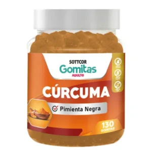 Suplemento gominola de cúrcuma