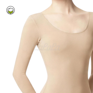 Alternative view of Body De algodón Manga Larga