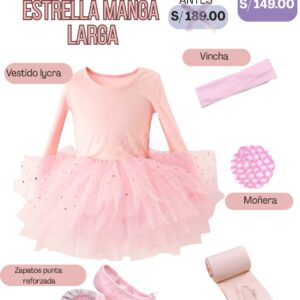 Conjunto Estrella Manga Larga